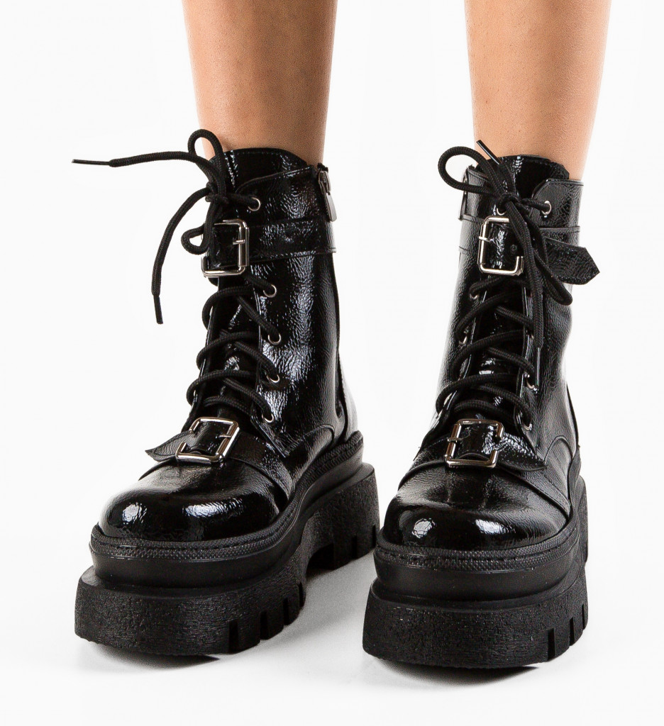 Ghete Dama Sorcer Negre 2 - Stil si Confort