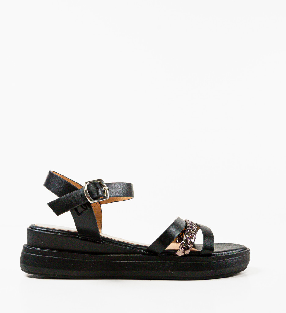 Sandale Varast Negre - Confort și Eleganță - imagine 5