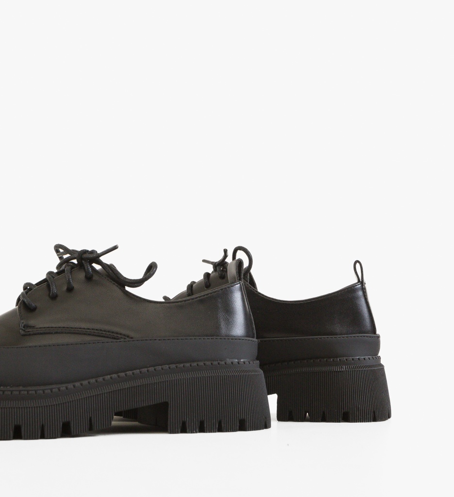 Pantofi Casual Dama Theron Negri | Confort & Stil - imagine 7
