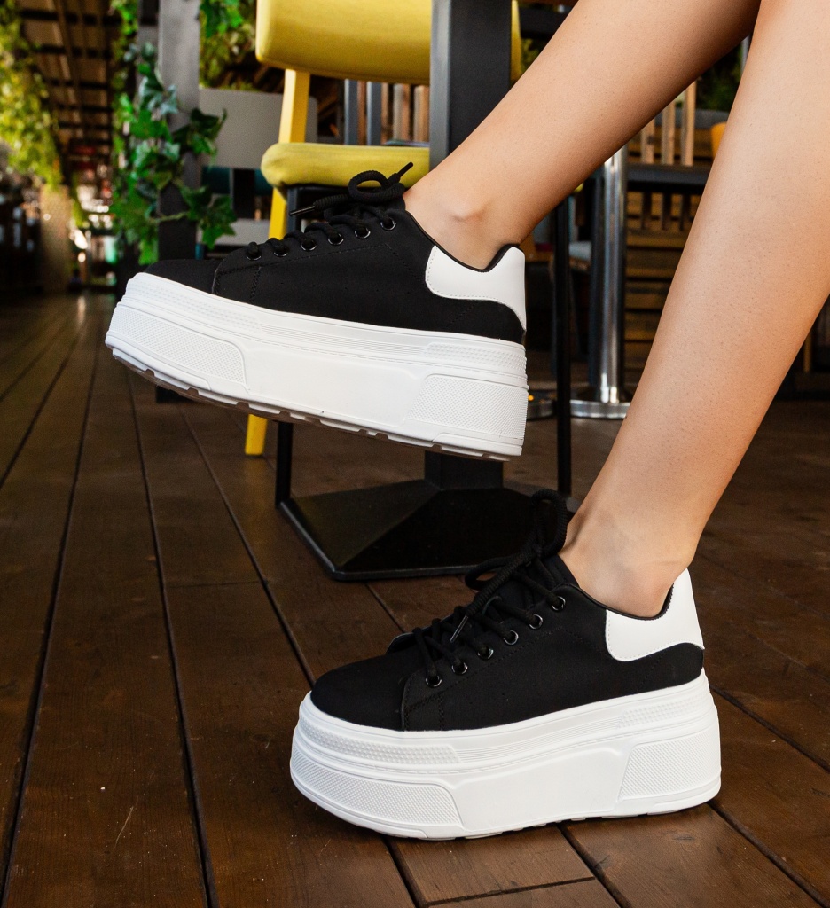Sneakers Dama Vyha Negri - Confort și Stil - imagine 2