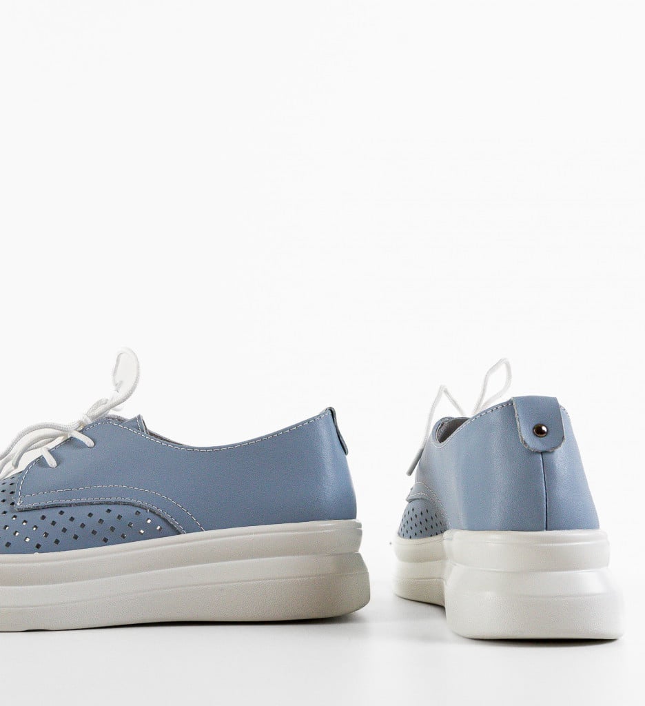 Pantofi Casual Alannah Albastri - Confort și Stil - imagine 7