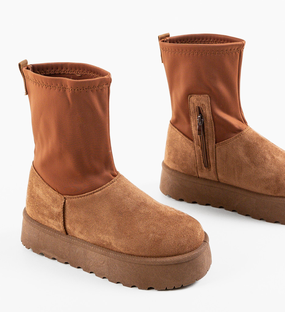 Cizme Blazia Camel | Confort și Căldură - imagine 7