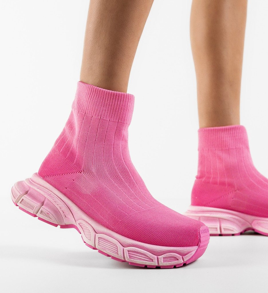 Sneakers Dama Yunus Roz - Stil și Confort Zilnic