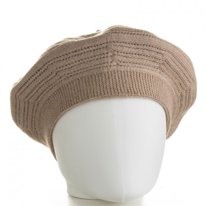 Bereta Bej Lână Shopika | Stil Elegant