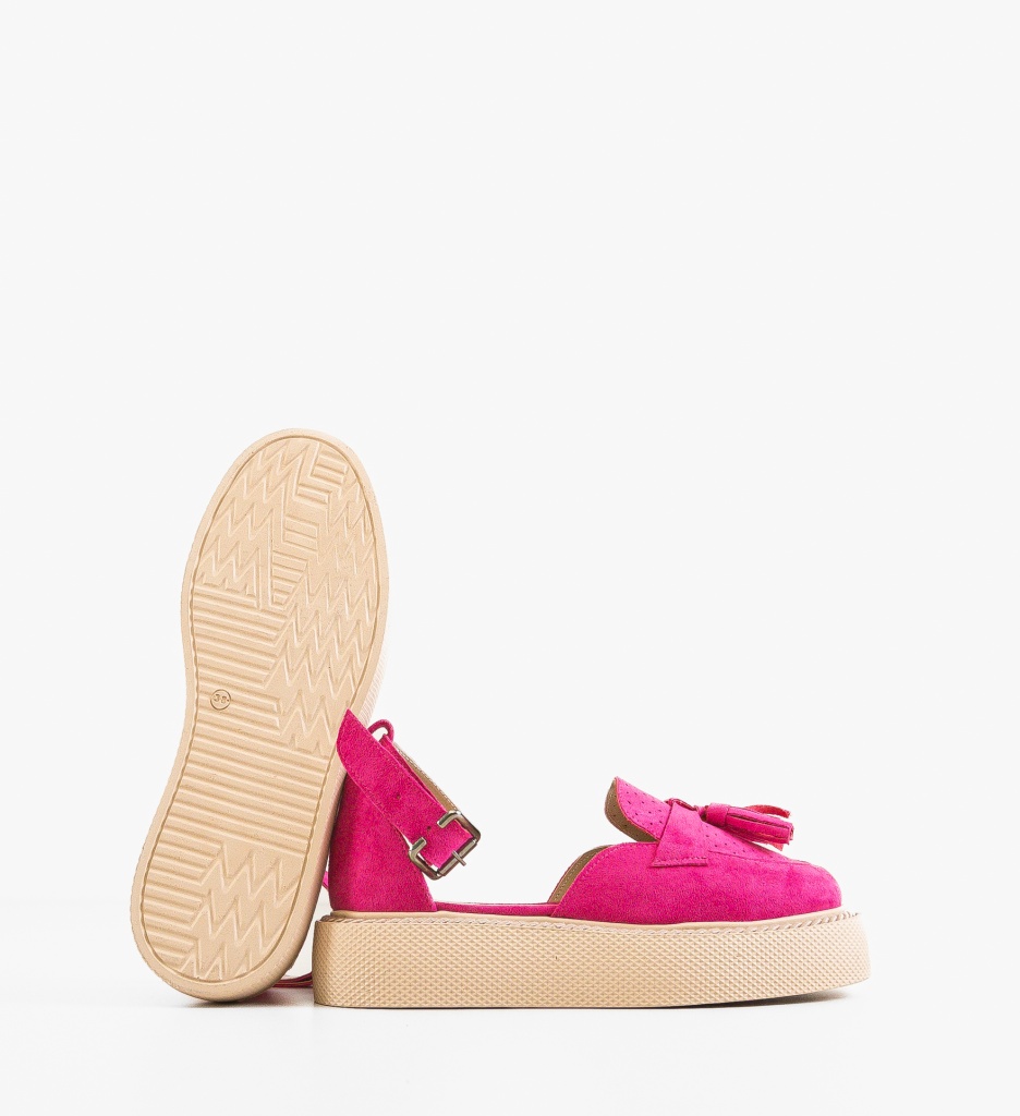 Pantofi Casual Kastor Fuchsia - Confort și Stil - imagine 2