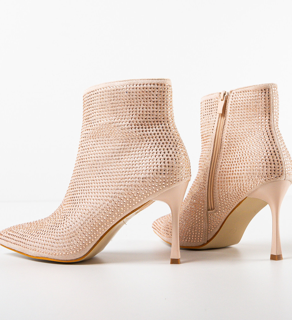 Botine Dama Zayne Aurii - Eleganță și Stil - imagine 6