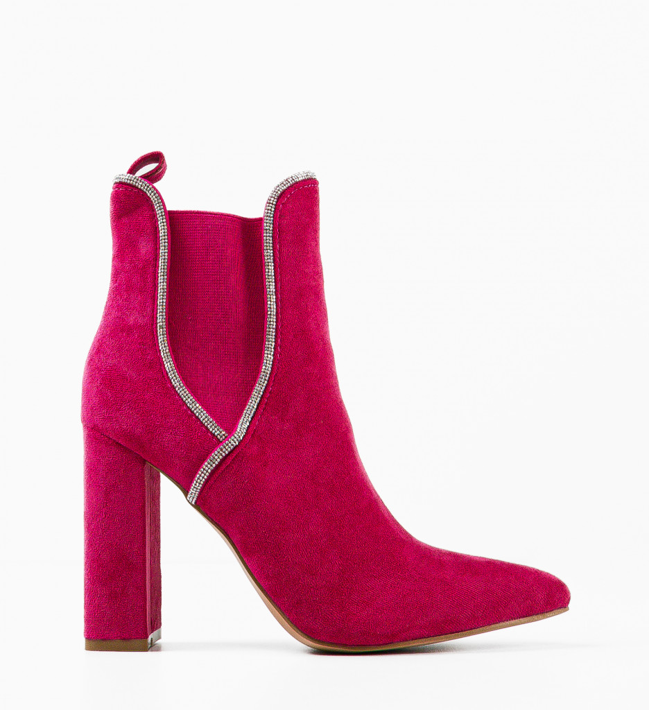 Botine Dama Mckay Fuchsia | Stil Unic