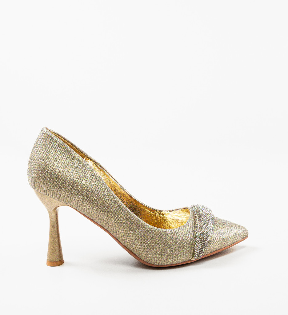 Pantofi Kadar Aurii - Eleganță și Stil - imagine 6