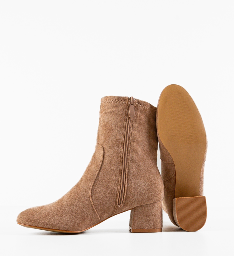 Botine Dama Ismael Khaki - Stil si Confort - imagine 7
