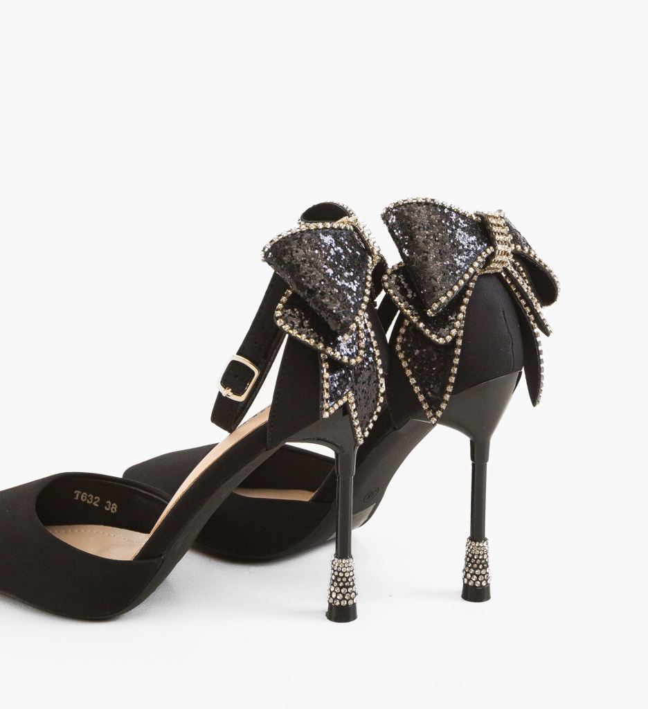 Pantofi cu toc Ozkale Negri - Eleganță și Stil - imagine 5