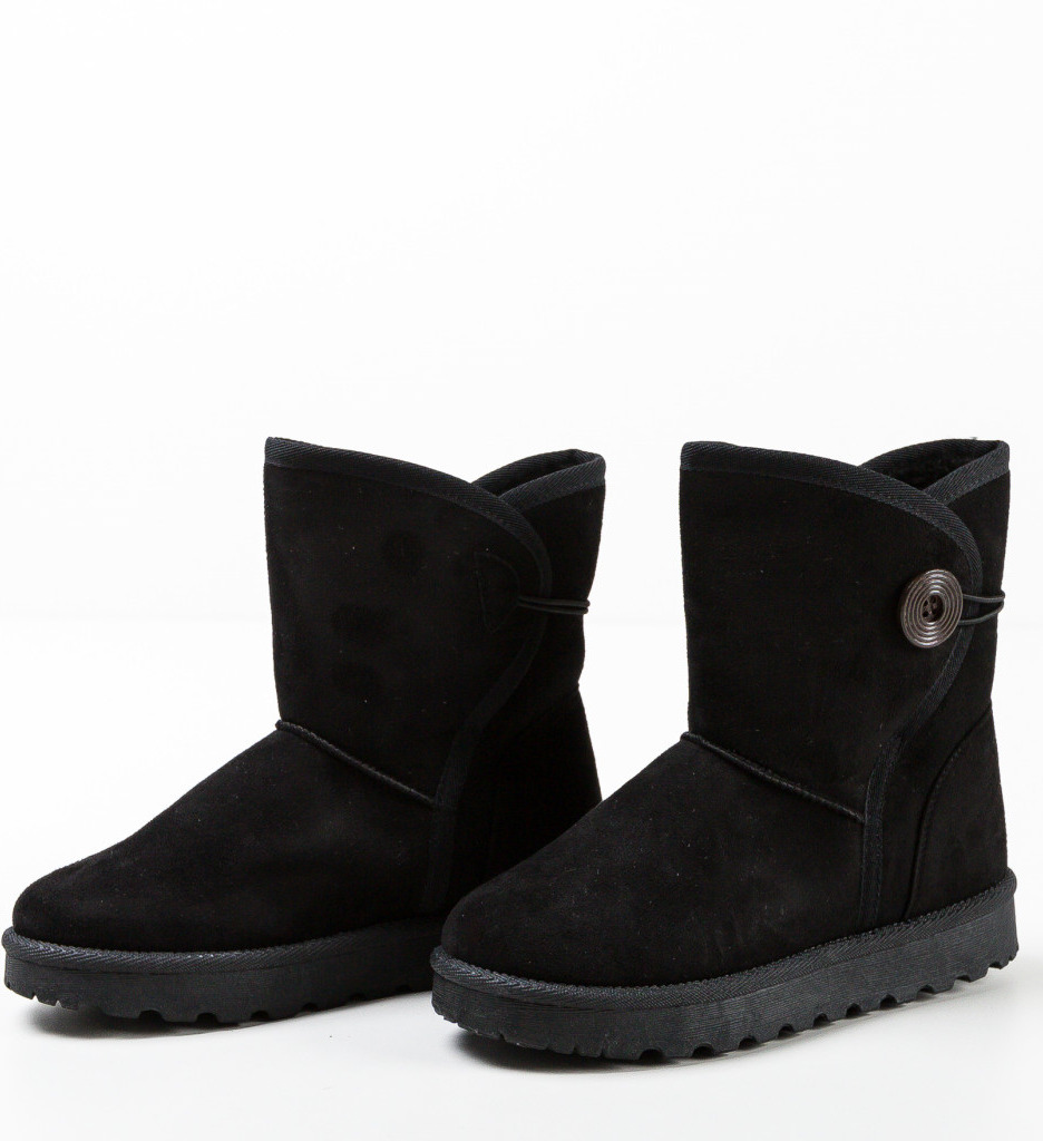 Cizme Ug Negre Confortabile - Yubila - imagine 5