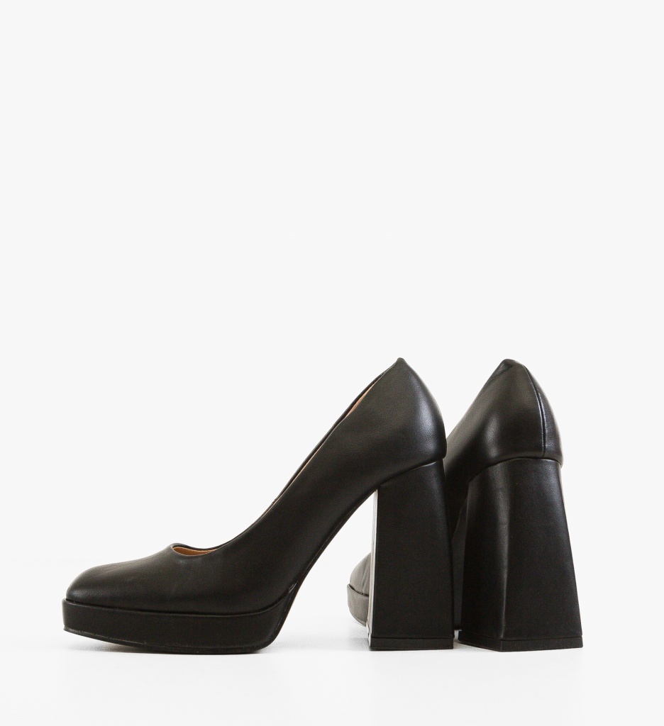 Pantofi Davis Negri - Eleganță și Confort - imagine 4