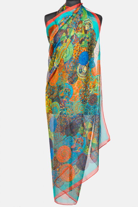 Esarfa Mandala Shopika | Eleganță și Stil