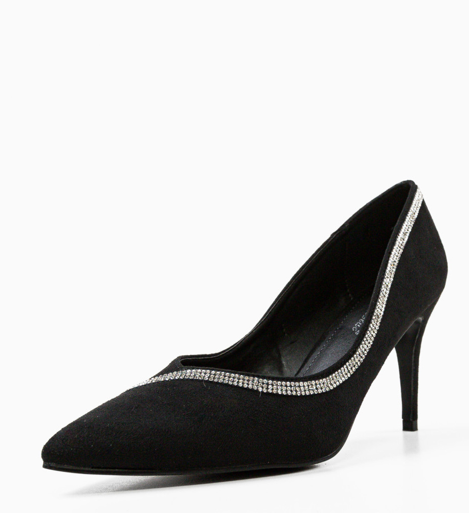 Pantofi Kyle Negri cu Toc - Eleganță Asigurată - imagine 8