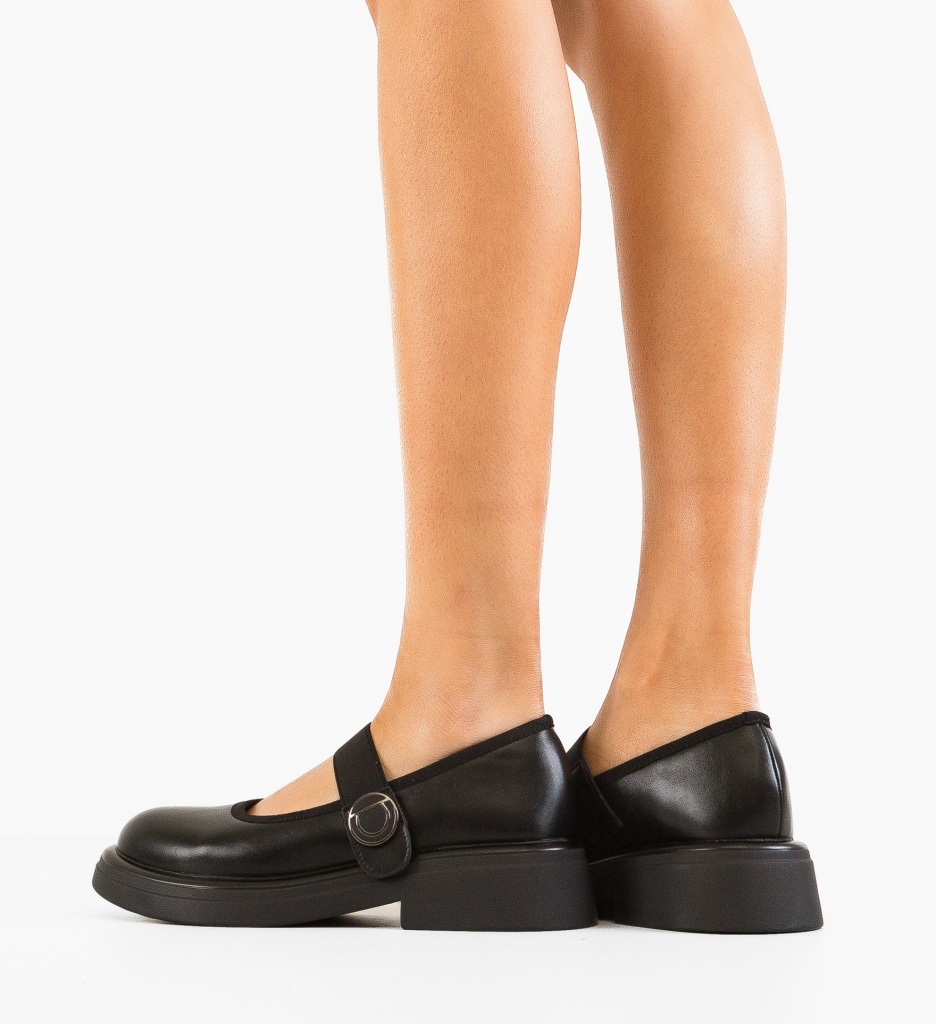 Pantofi Casual Negri Adem - Confort și Stil - imagine 2