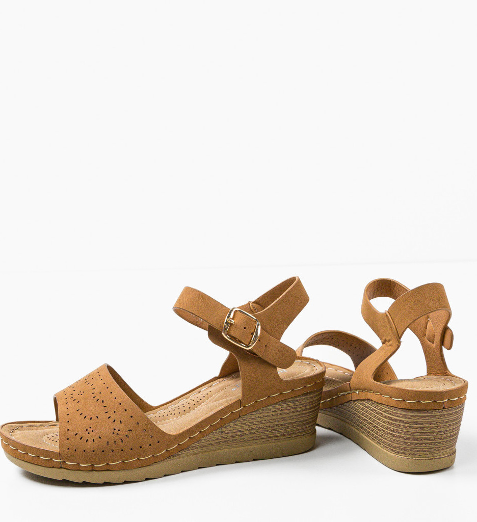 Sandale Padmor Camel - Confort și Stil - imagine 10