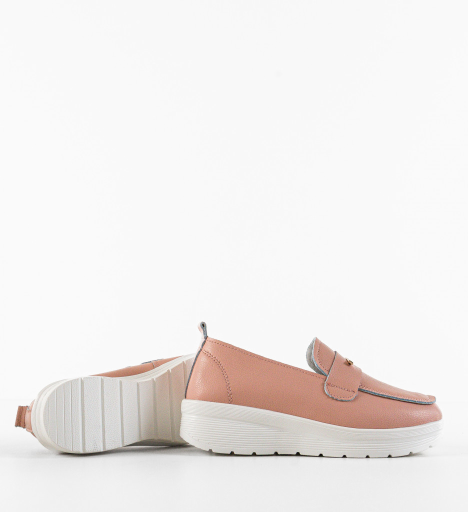 Pantofi Casual Vefra Roz - Confort și Stil - imagine 6