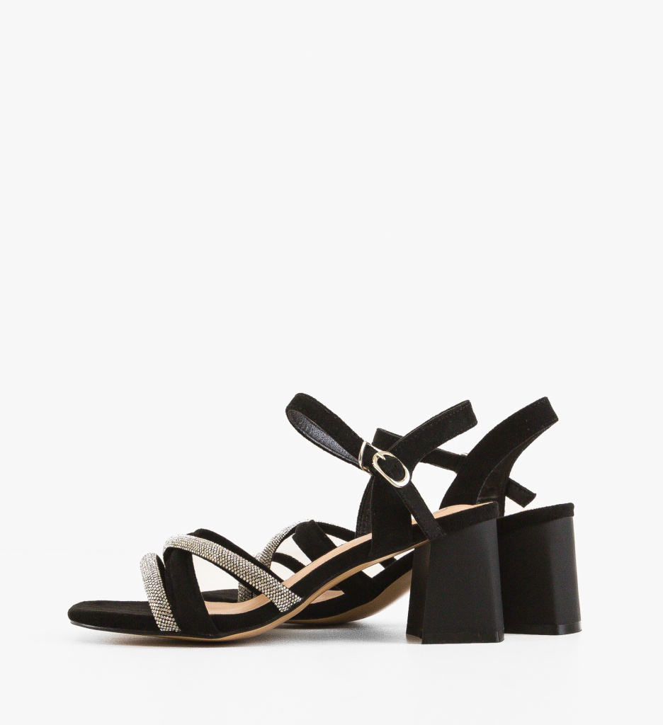 Sandale Dama Frizbi Negre - Eleganță și Confort - imagine 4