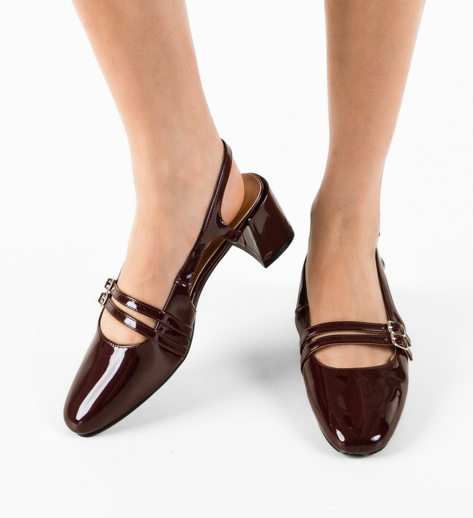 Pantofi Dama Sena Grena - Eleganți și Confortabili - imagine 2