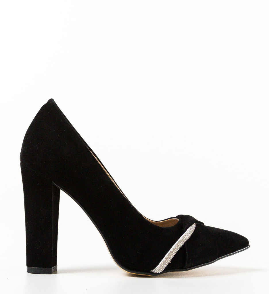 Pantofi cu Toc Roka Negri - Eleganță Modernă - imagine 5