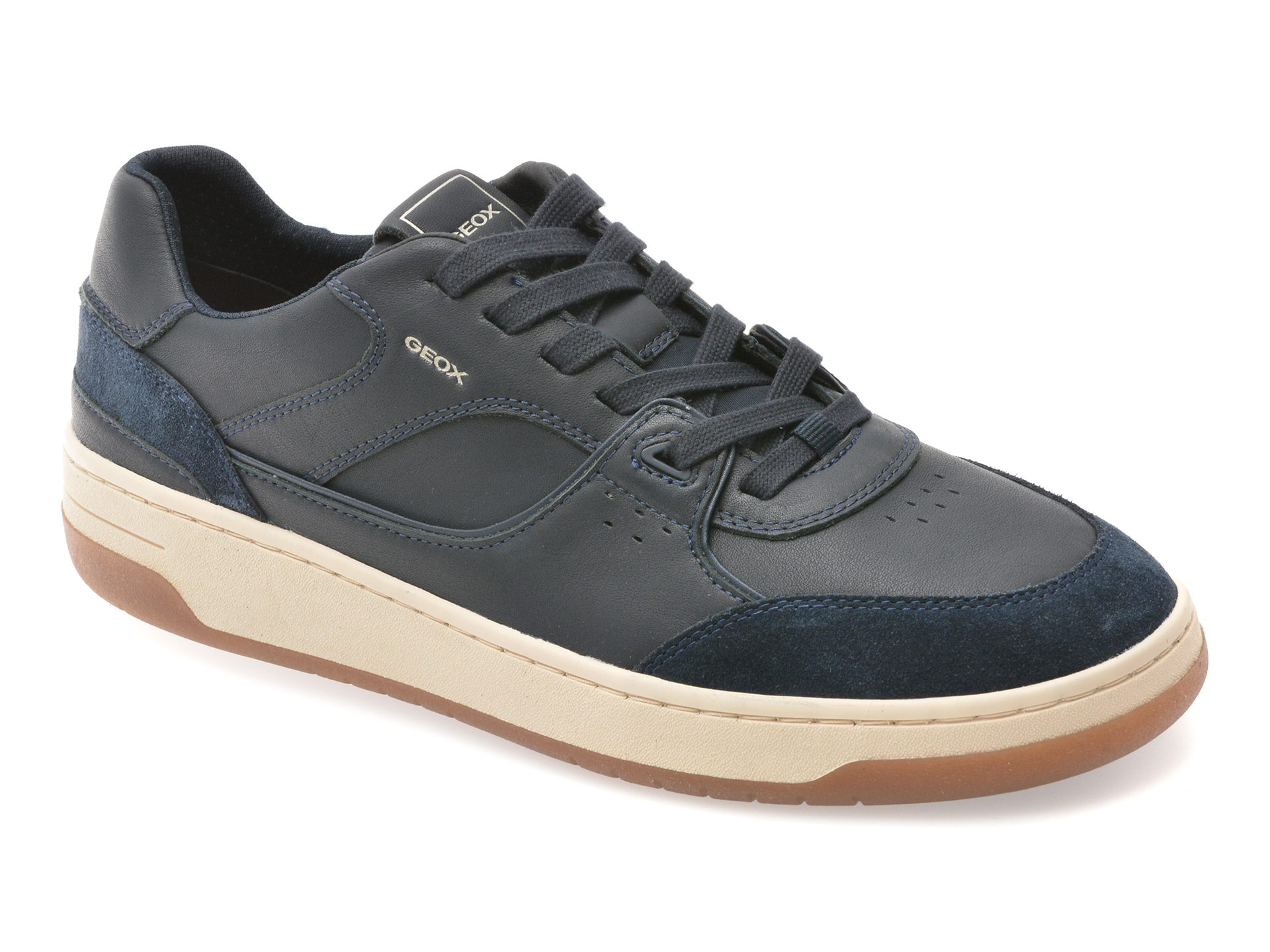Pantofi sport GEOX bleumarin, U65M5B, piele