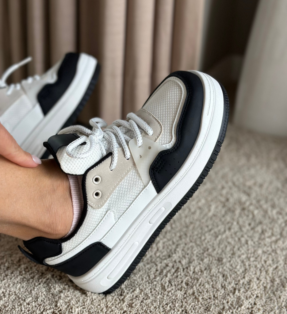 Sneakers Dama Yijun Albi | Confort și Stil