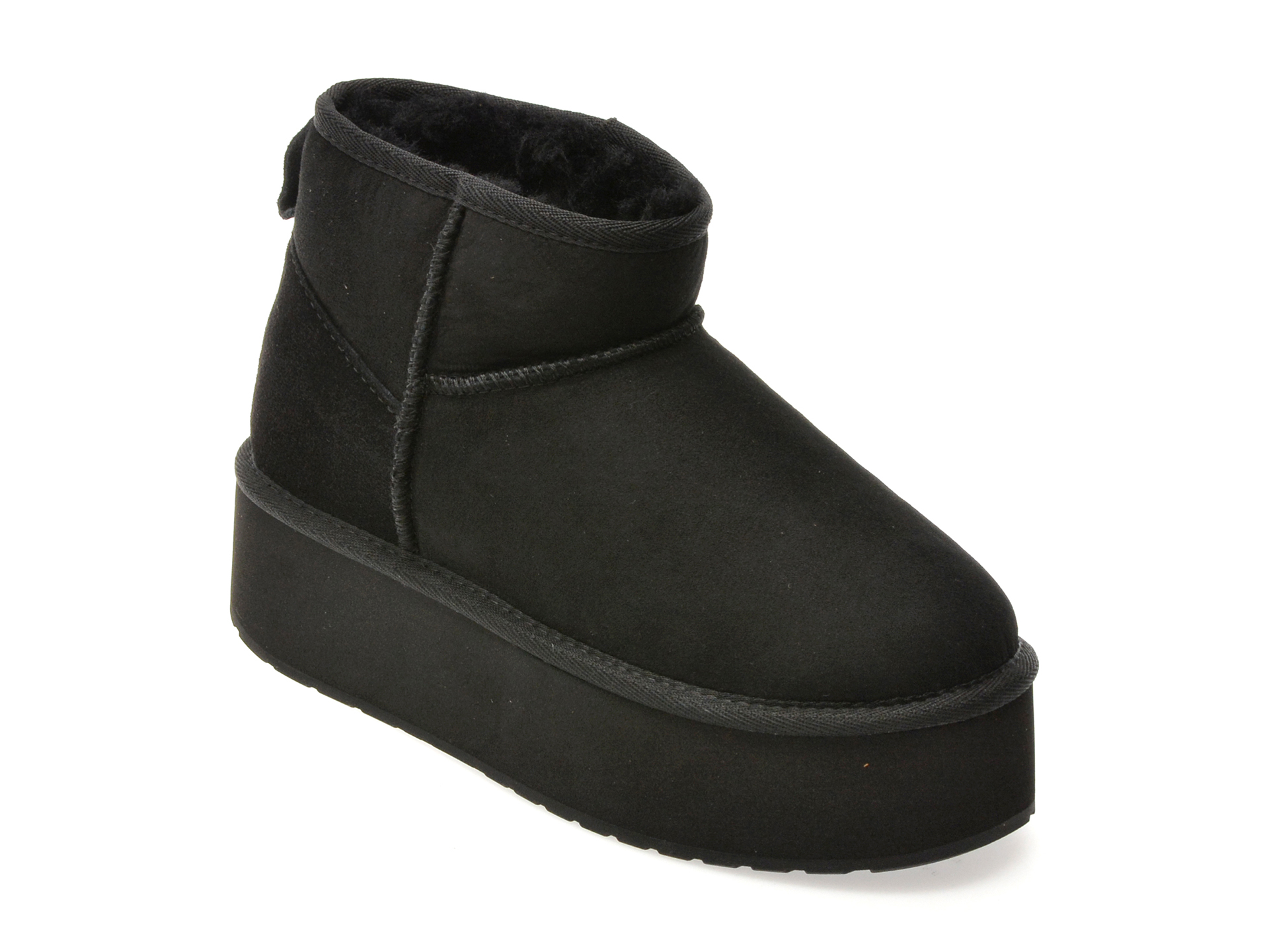 EMU Stinger Ghete Negre Piele Intorsă