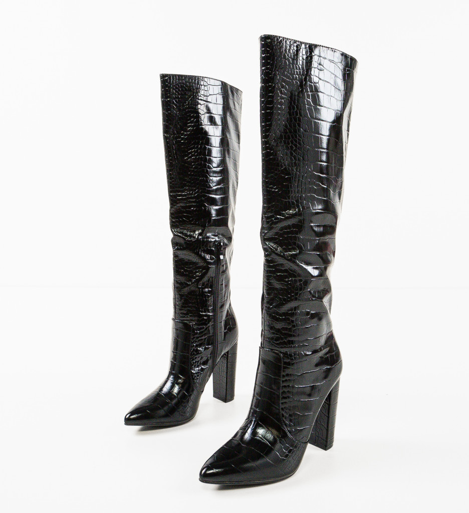 Cizme Joan Negre - Eleganță și Stil Urban - imagine 5