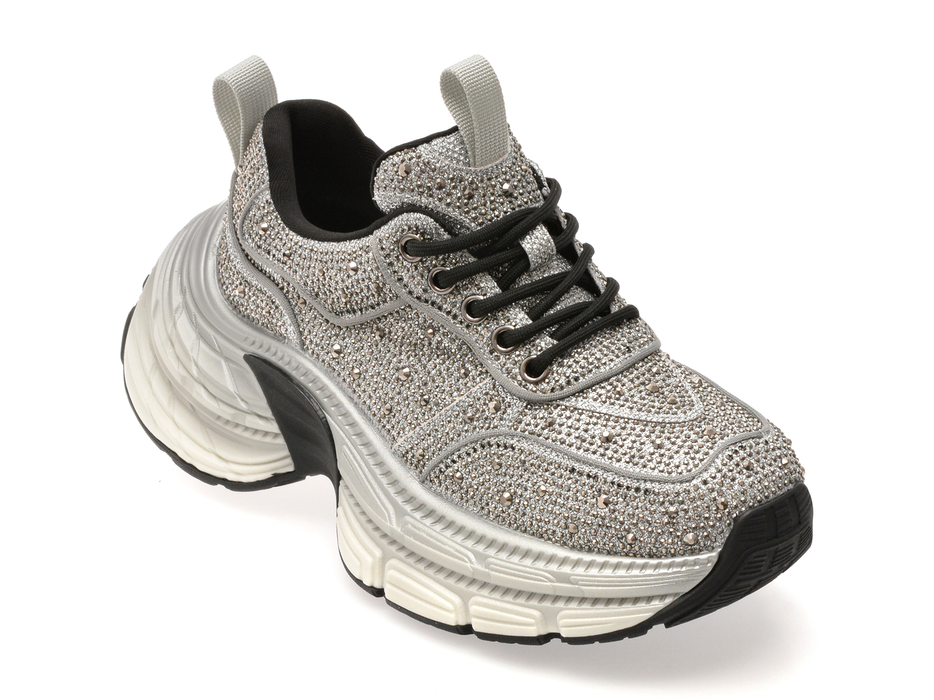 Pantofi Sport Epica Gri Piele Ecologică - Confort