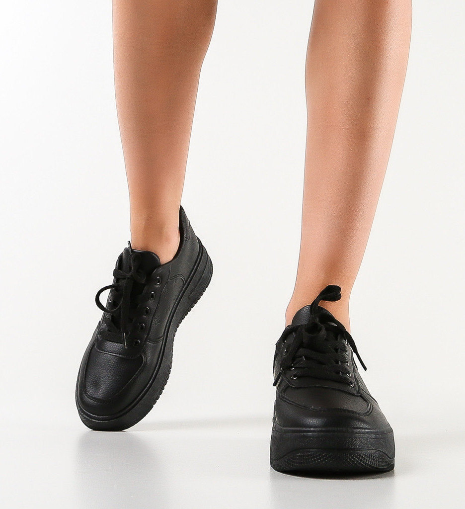 Sneakers Dama Vitoe Negri | Confort și Stil - imagine 2