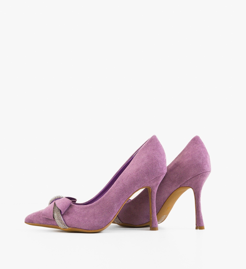 Pantofi Stiletto Mov Subhaa - Eleganță Maximă - imagine 4