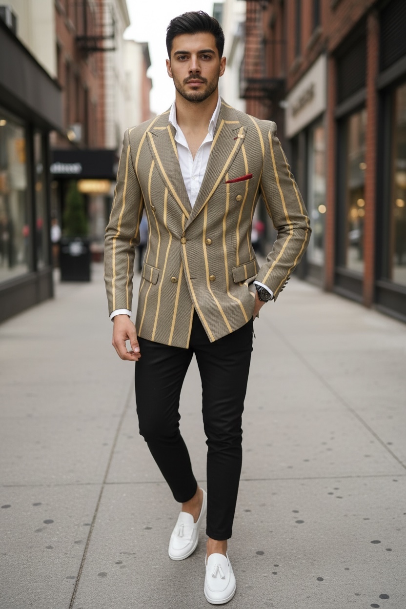 Sacou Slim Fit Barbati - Stil Modern și Versatil - imagine 2