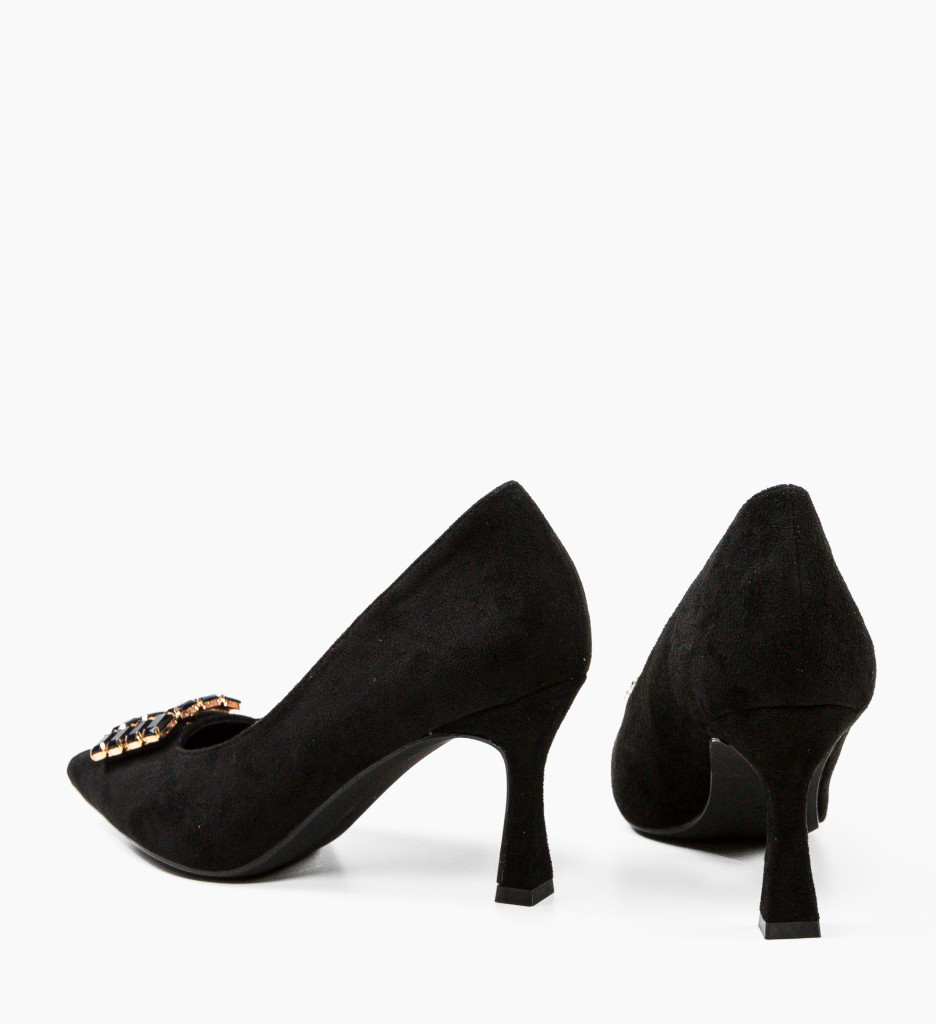 Pantofi Dama Joan Negri cu Toc Eleganți - imagine 7