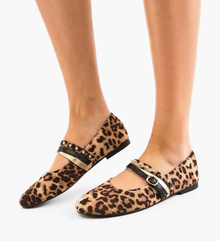 Balerini Dama Doher Animal Print | Stil & Confort