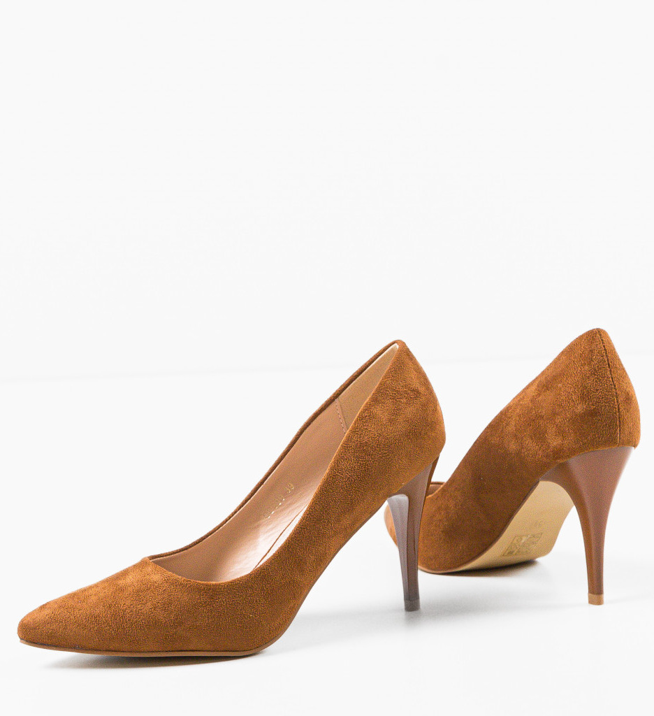 Pantofi Dama Erife Camel - Eleganță și Stil - imagine 8