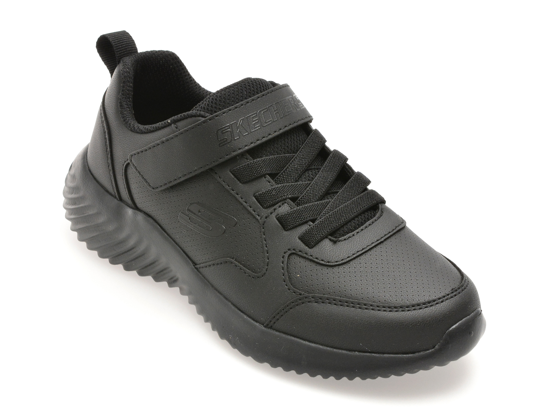Pantofi SKECHERS BOUNDER negri, confort maxim