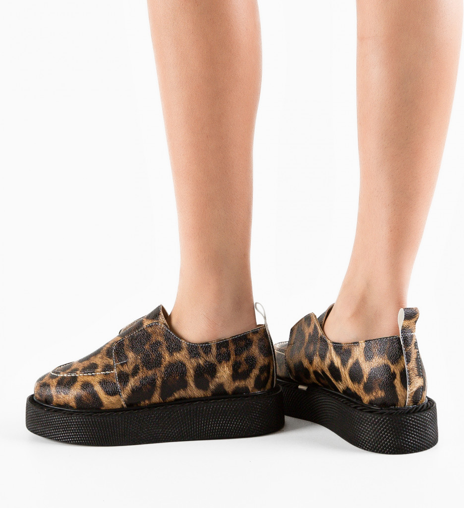 Pantofi Casual Hayter Print - Stil și Confort Zilnic - imagine 4