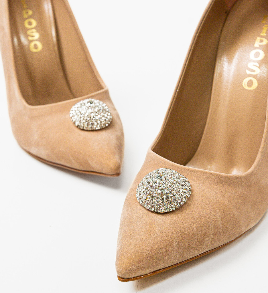 Pantofi Alesyor Nude - Eleganță și Stil - imagine 4