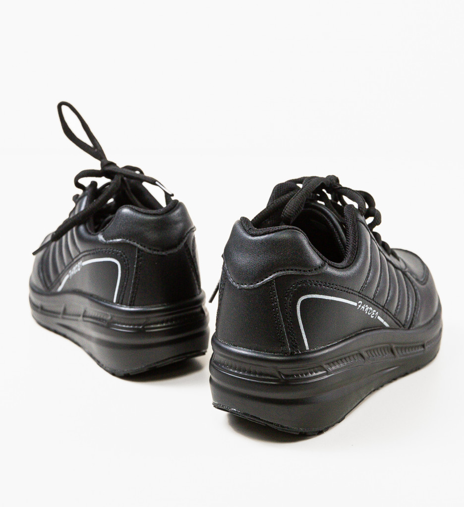 Sneakers Tranaf Negri - Confort și Stil - imagine 7