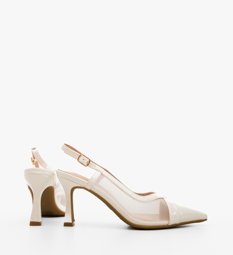 Pantofi Jensen Albi - Eleganță și Stil - imagine 4