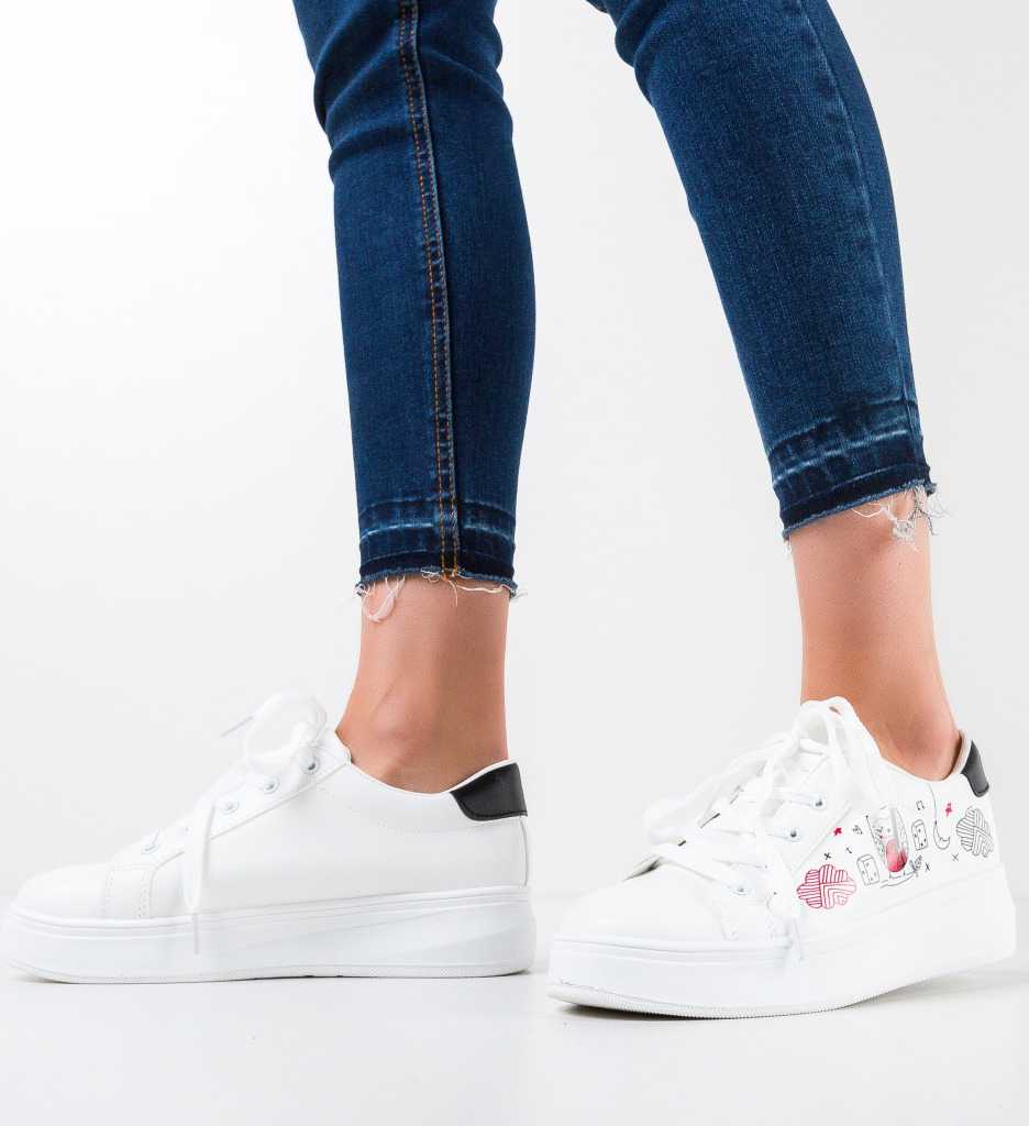 Sneakers Dama Albi | Confort și Stil - imagine 3