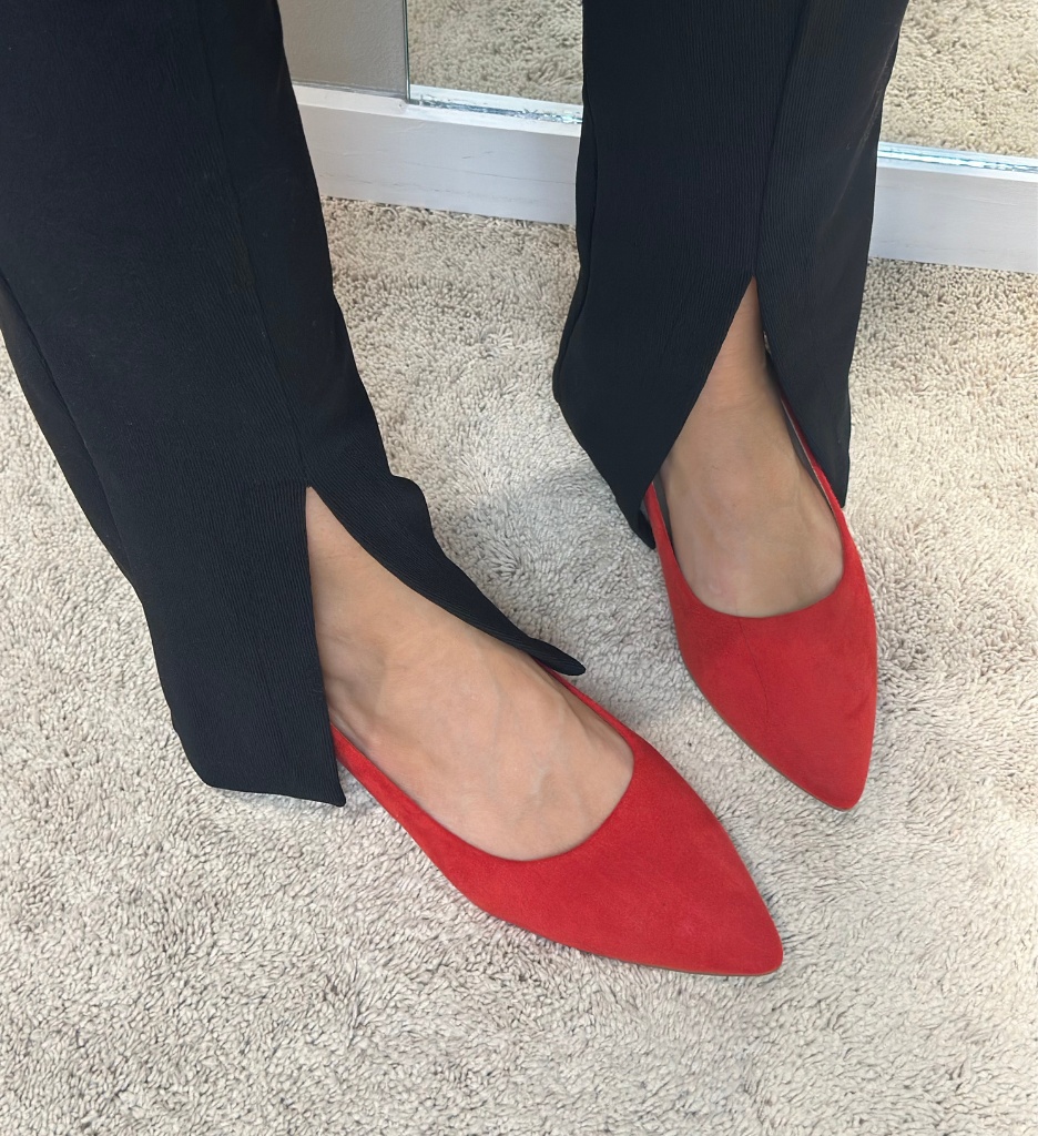 Pantofi Dama Depere Rosii cu Toc - Eleganță și Stil - imagine 8