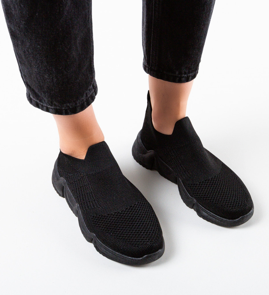 Sneakers Dama Negri - Stil și Confort Urban - imagine 4