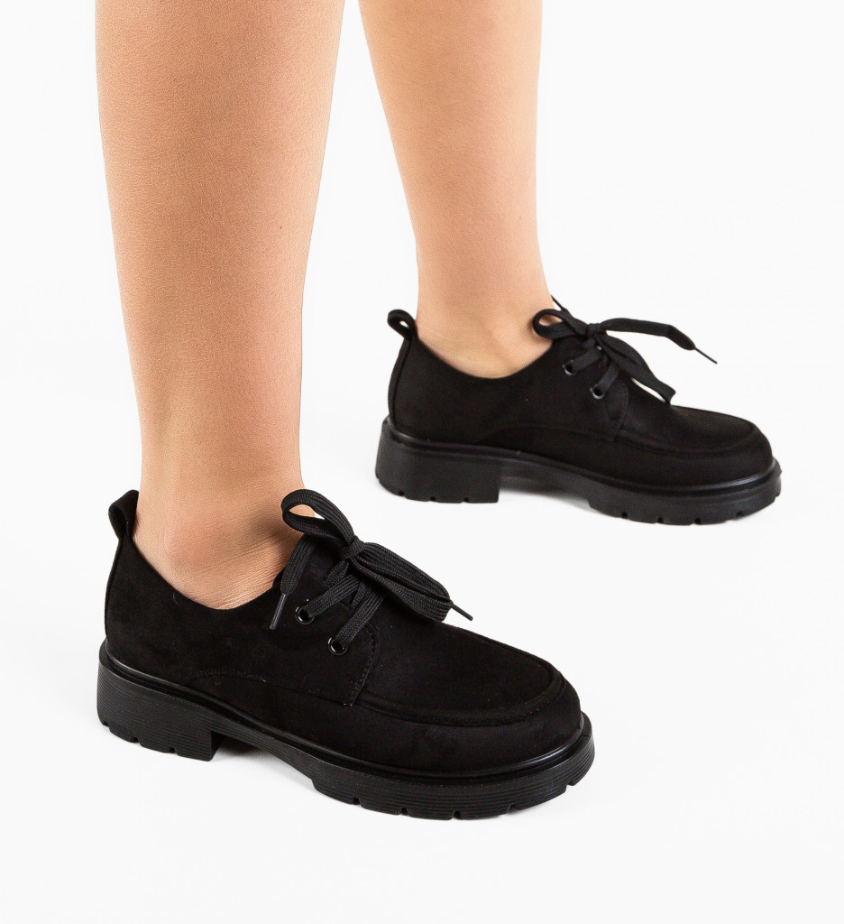 Pantofi Casual Ehsan Negri - Confort și Stil - imagine 2