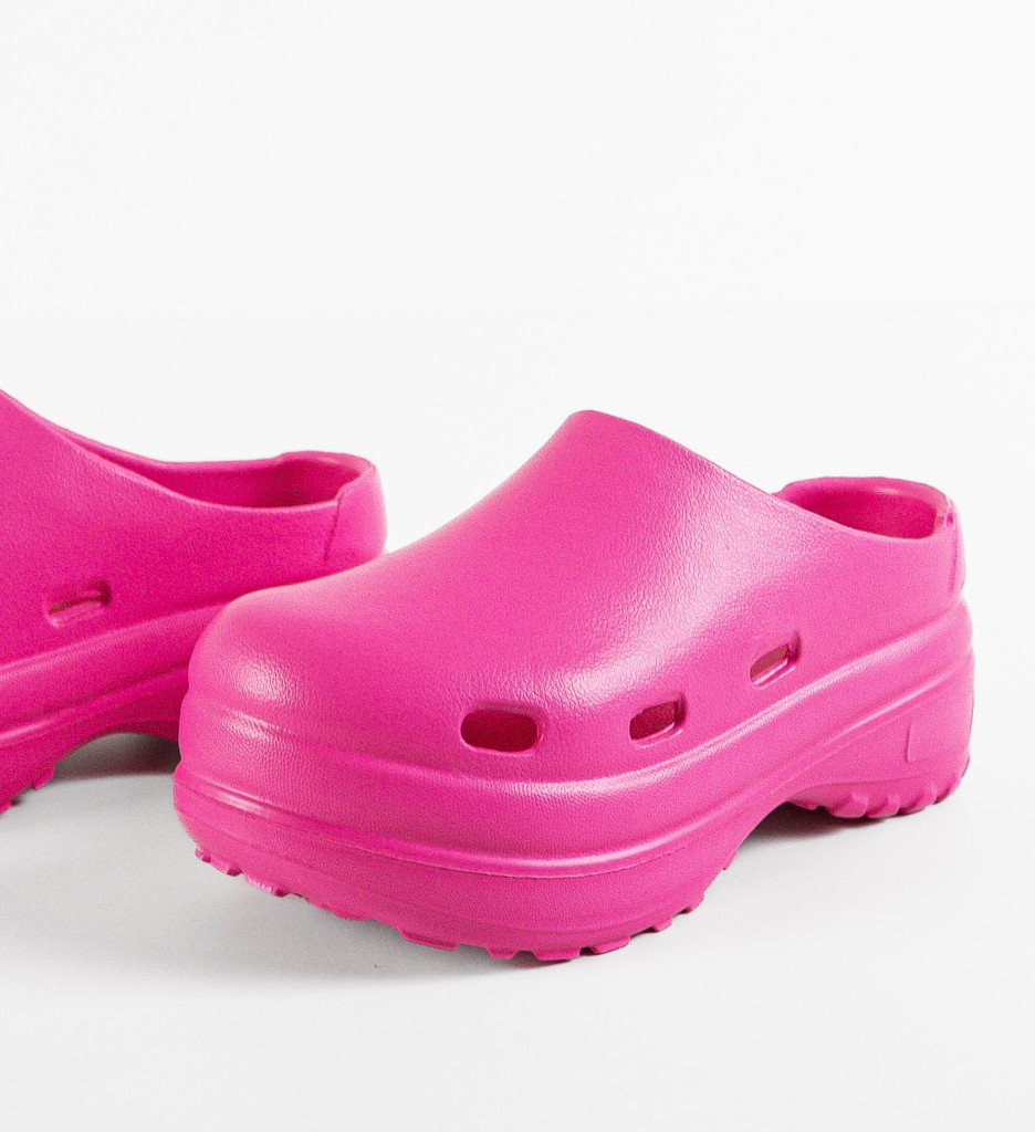 Papuci Dama Freddi Fuchsia - Confort și Stil - imagine 6