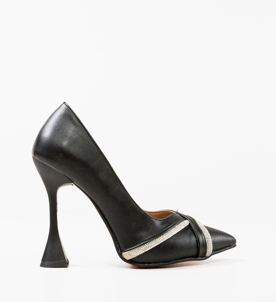 Pantofi dama Revuele Negri - Eleganță și Stil - imagine 4