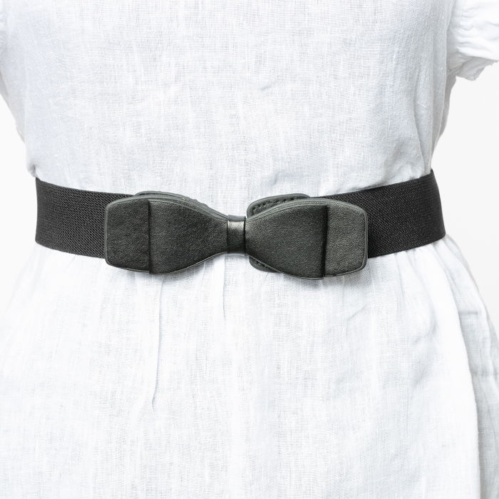 Curea elastică cu fundă dublă Shopika