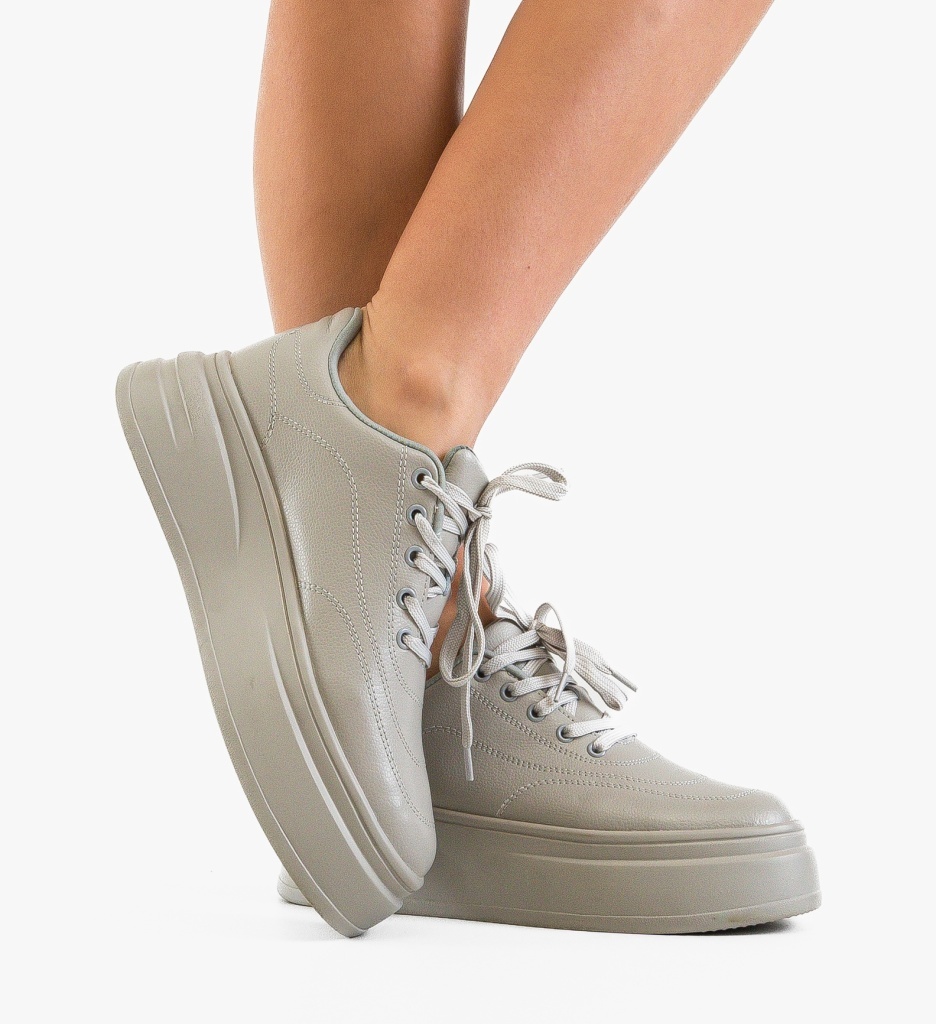 Sneakers Dama Bygdan Gri - Confort și Stil Sport