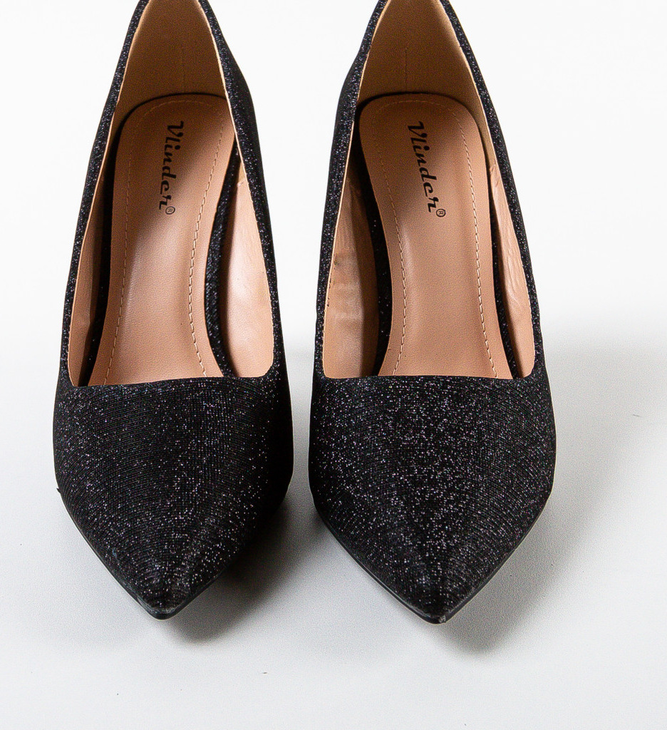 Pantofi cu toc Sharp Negri - Eleganță Asigurată - imagine 6