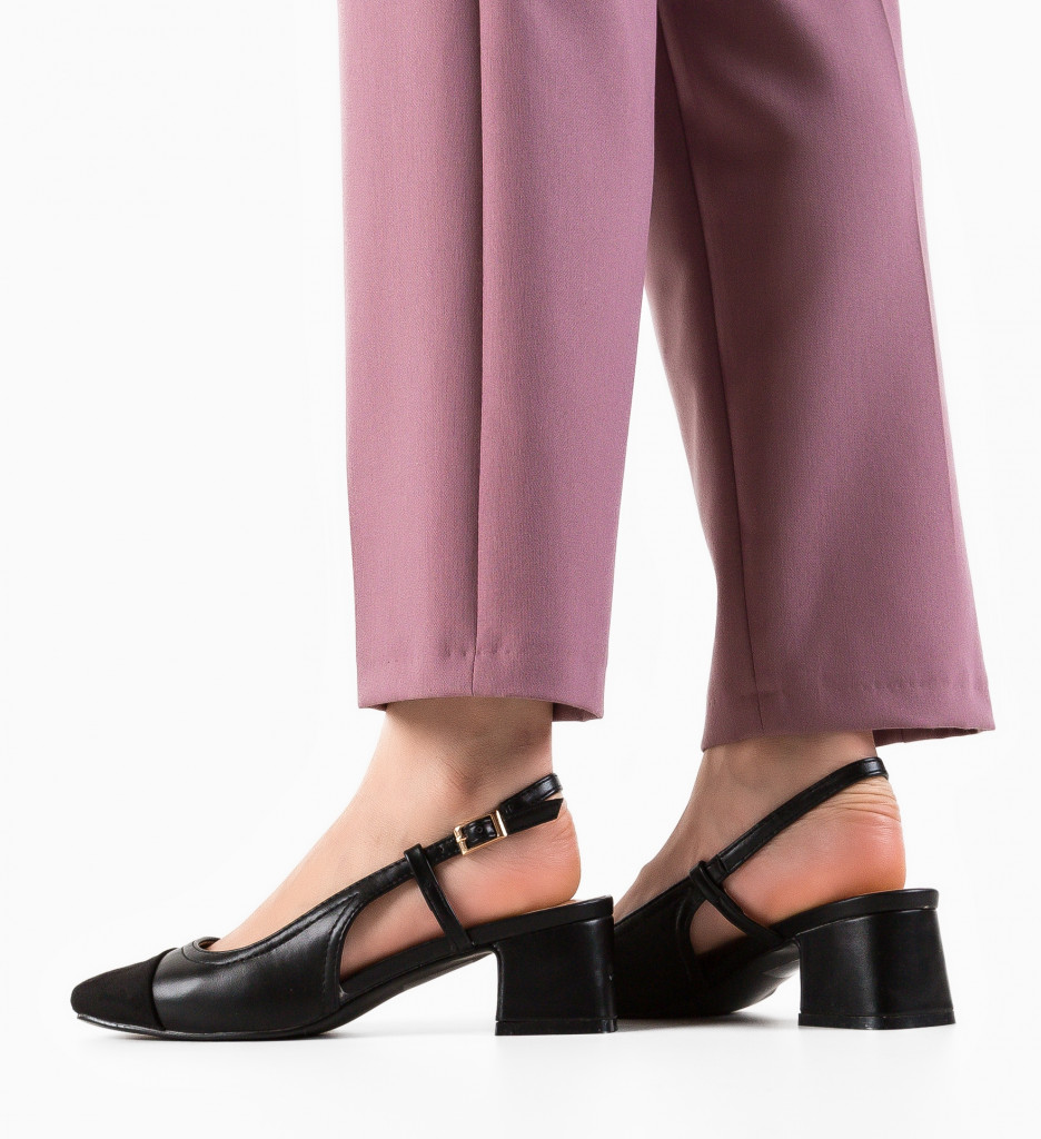Pantofi Eilee Negri - Eleganță și Stil